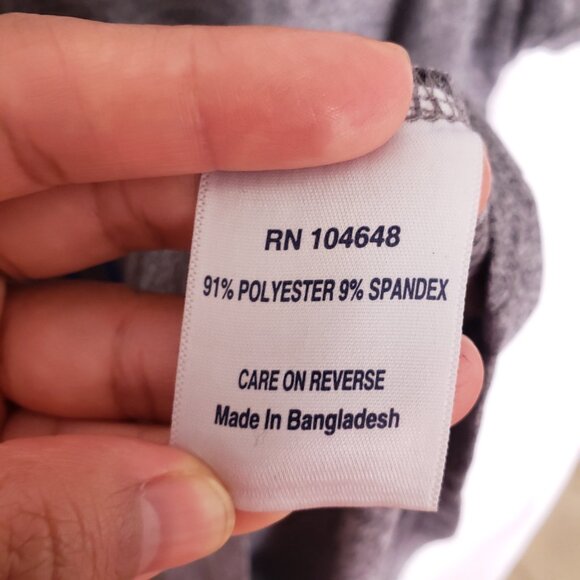 Rivalry Threads 91 Woman Grey Scoop Neck Memphis Tigers Top Size S - Picture 5 of 12